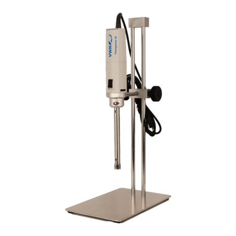VWR avantor Homogeniser M instruction manual