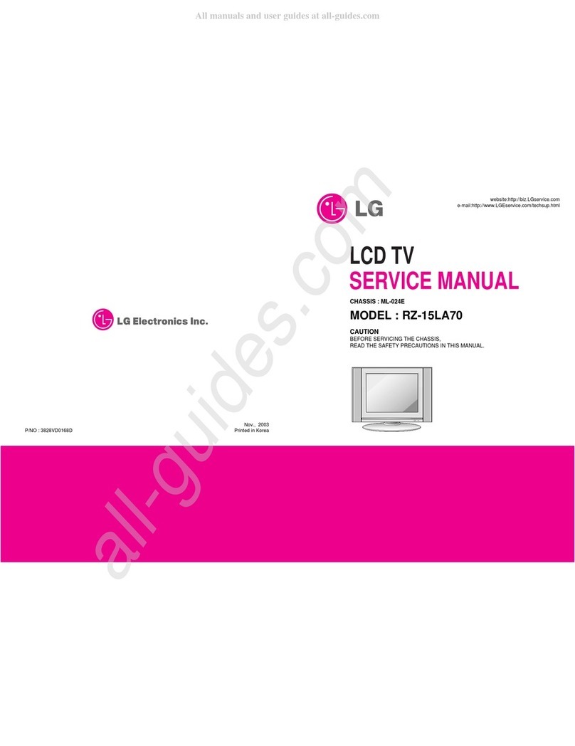 LG RZ-15LA70 User manual