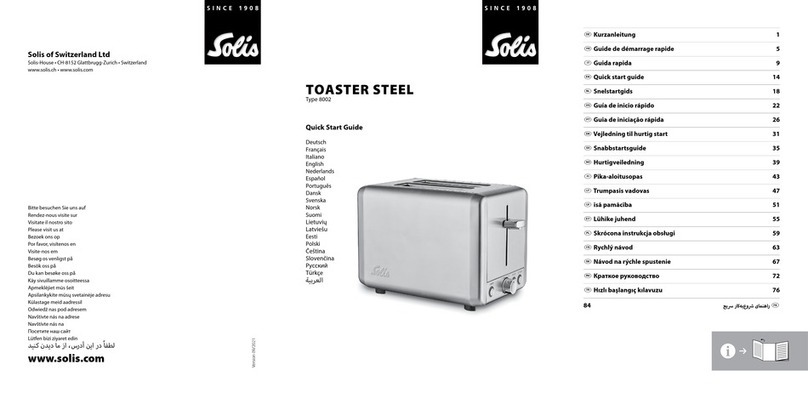 SOLIS 8002 User manual