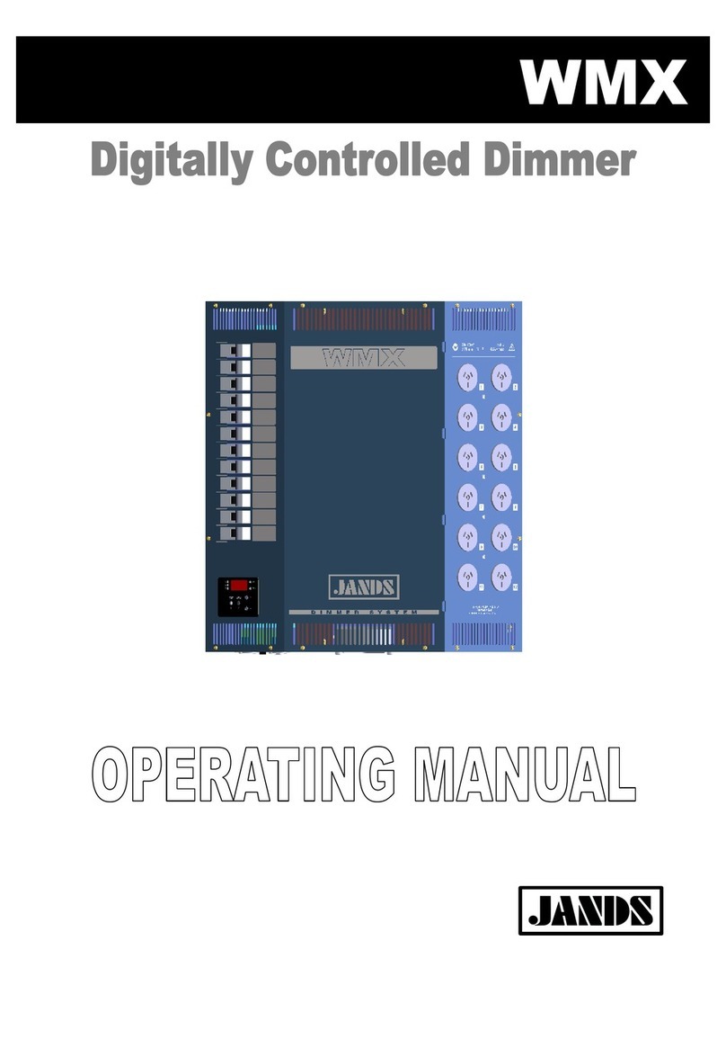 Jands WMX operating manual