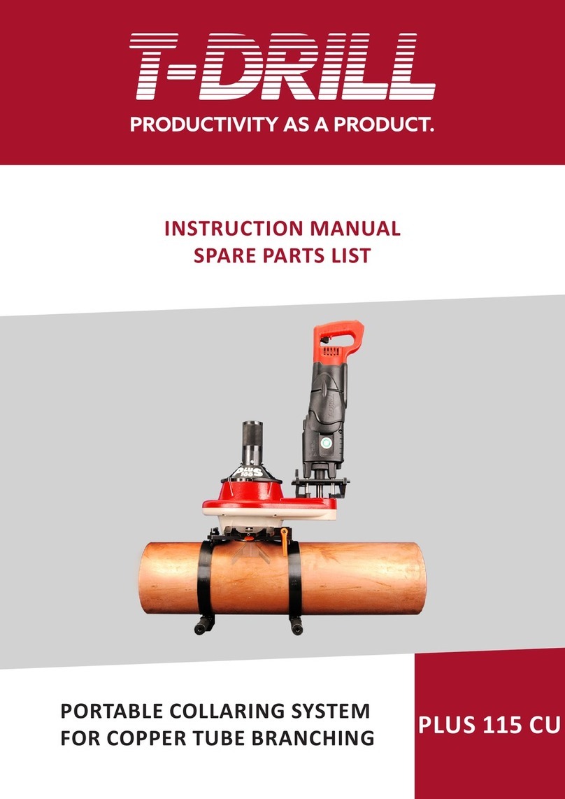 T-Drill PLUS 115 CU User manual
