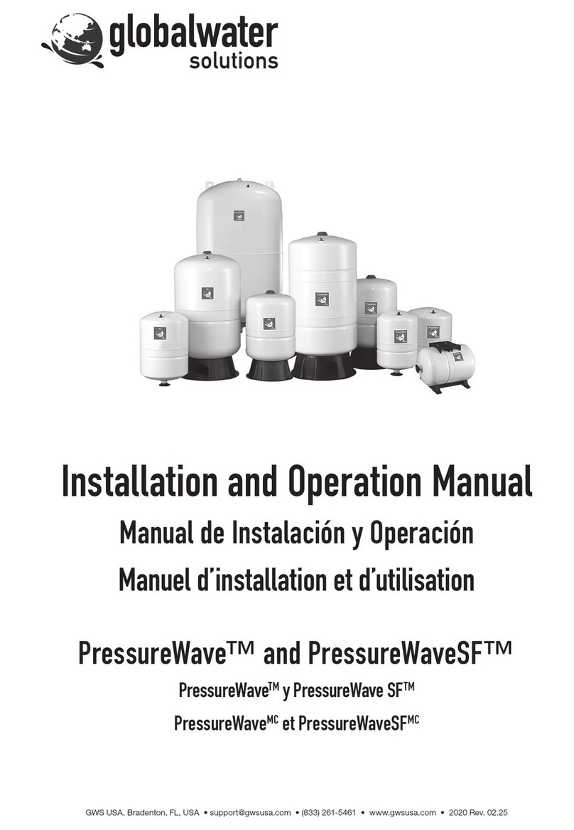 Global Water Solutions PressureWave Installation and operation manual