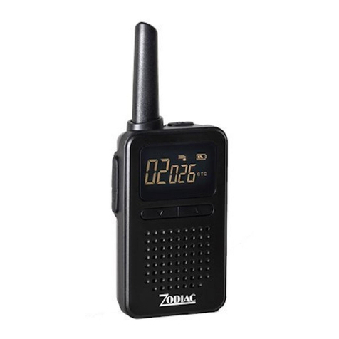 Zodiac MICRO WATERPROOF User manual