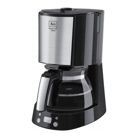 Melitta ENJOY TOP TIMER User manual