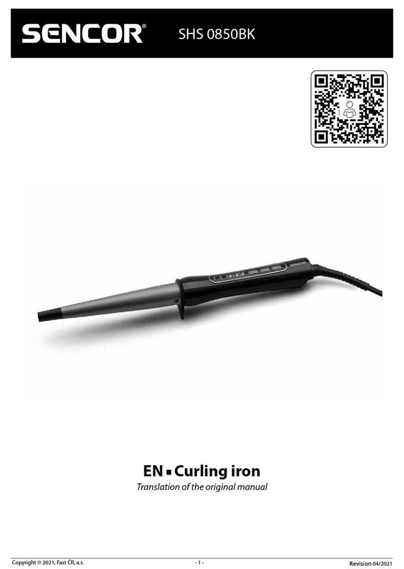 Sencor SHS 0850BK Translation of the original manual