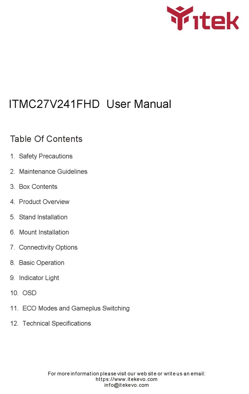 Itek ITMC27V241FHD User manual
