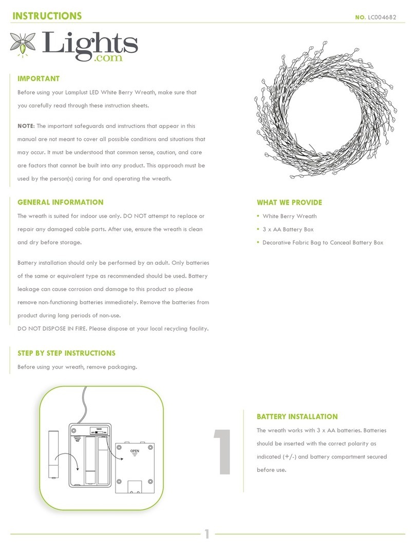 Lights LC004682 instructions