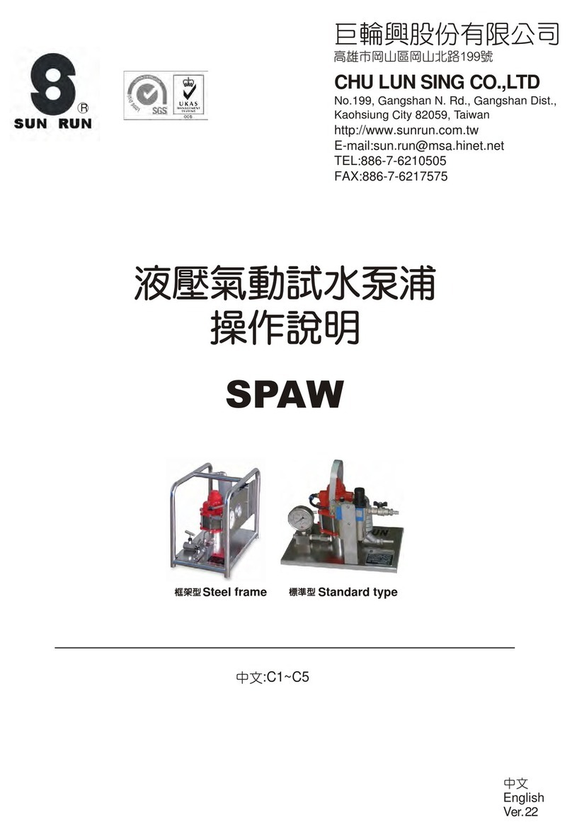 SUN RUN SPAT-130-700 operating instructions SUN RUN SPAT-130-700 operating instructions
