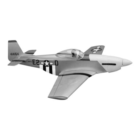 GREAT PLANES COMBAT MUSTANG Combat P-51 ARF instruction manual