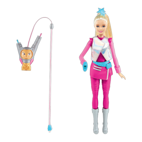 Mattel Barbie STAR LIGHT ADVENTURE DLT22 User manual