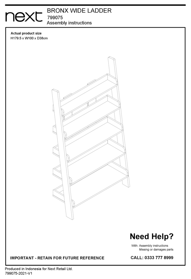 Next BRONX 799075 Assembly instructions