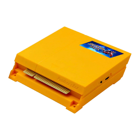3A Game Electronic Technology PANDORA BOX CX Owner's manual