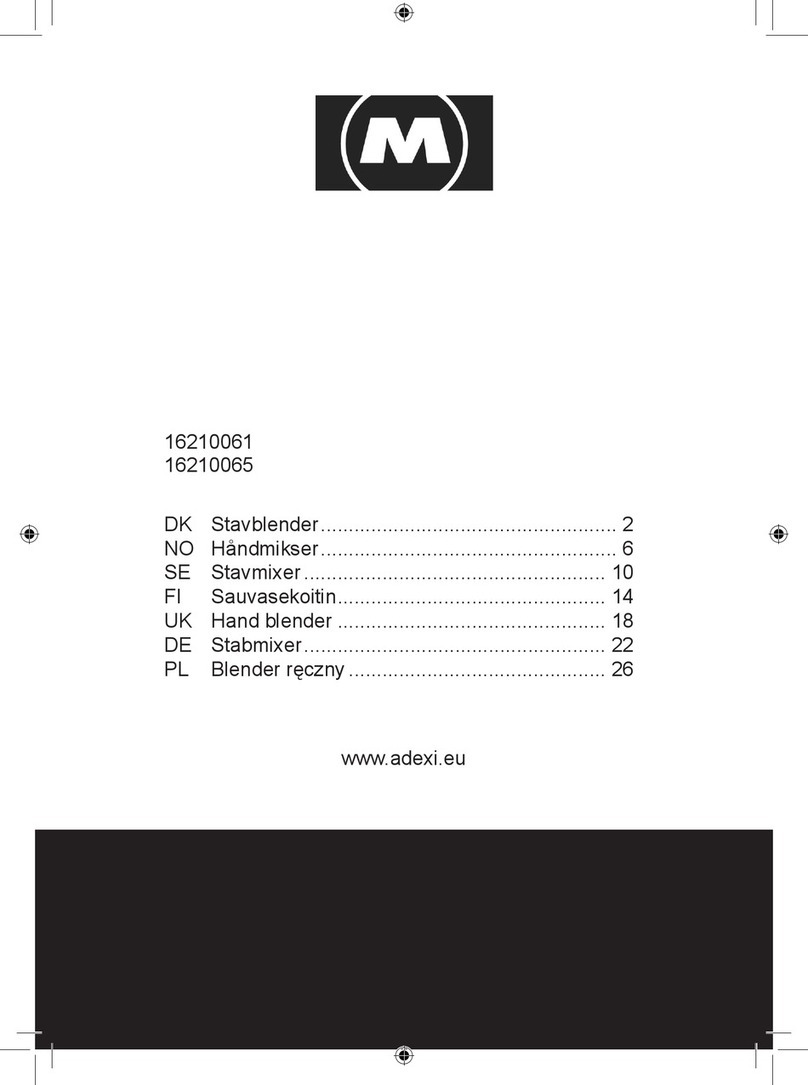 Adexi 16210061 manual