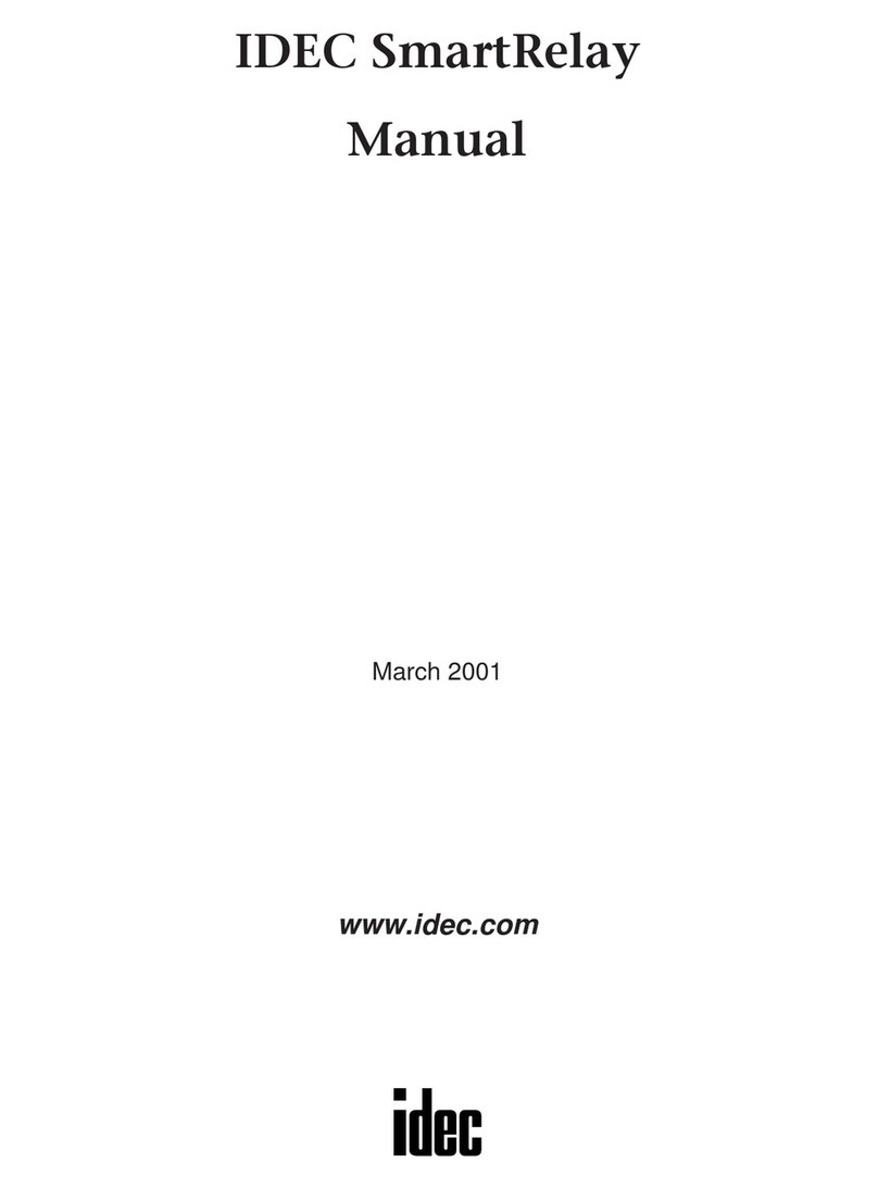 IDEC SmartRelay FL1A-H12RCE manual IDEC SmartRelay FL1A-H12RCE manual