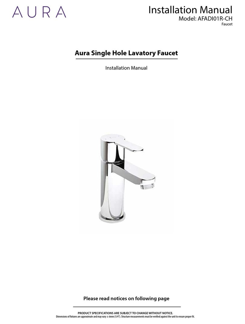 Aura AFADI01R-CH Series installation manual