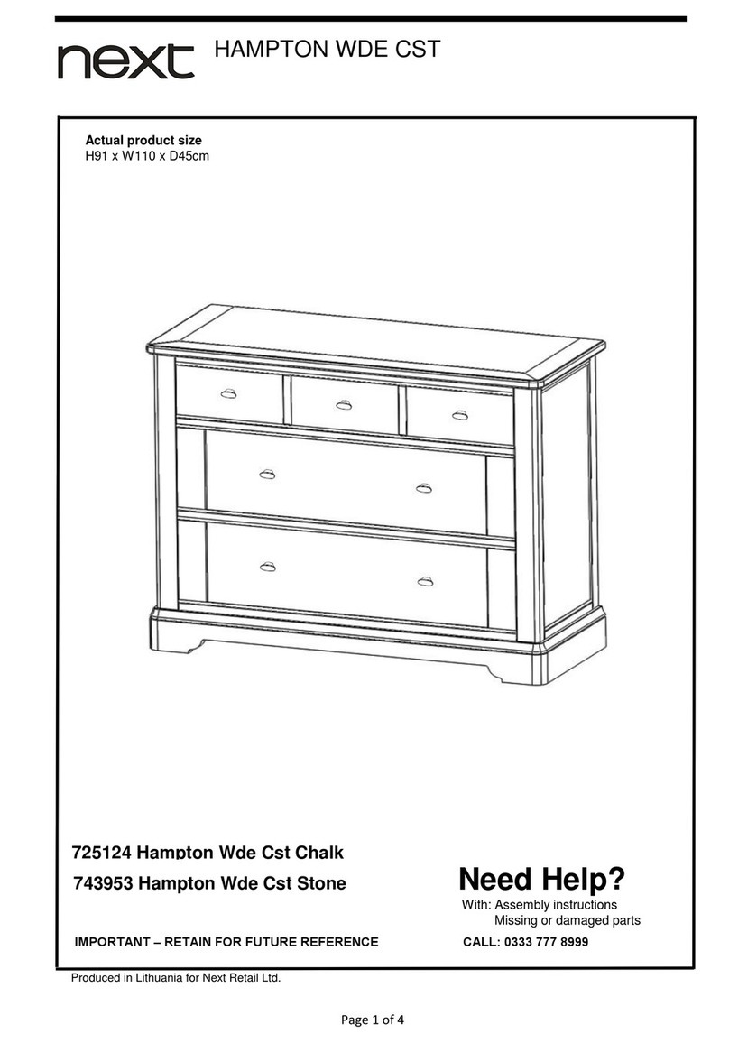 Next Hampton 725124 User manual