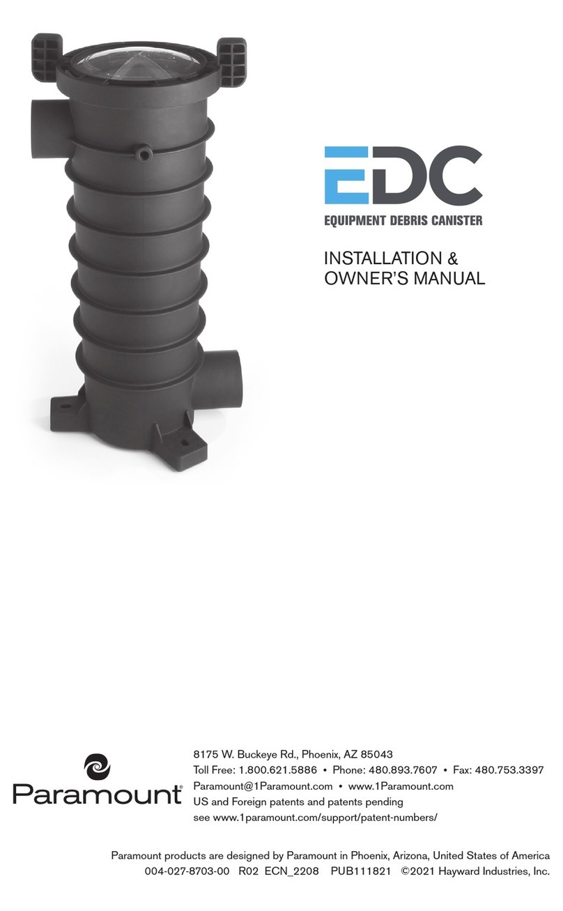 Paramount Fitness EDC Installation & owner's manual Paramount Fitness EDC Installation & owner's manual