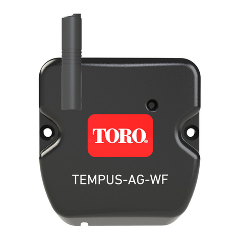 Toro WiFi-LoRa TEMPUS-AG-WF User manual