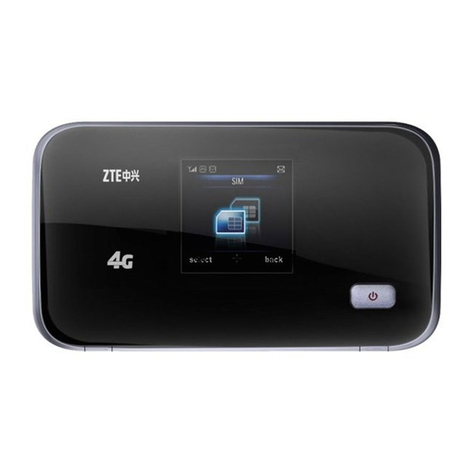 Zte MF93D User manual