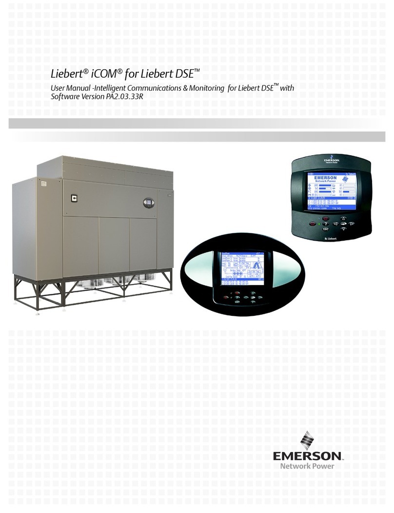 Emerson Liebert iCOM manual