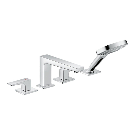 Hans Grohe Metropol 32553000 User manual