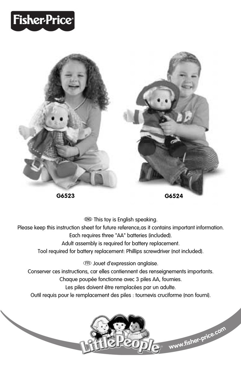 Fisher-Price G6523 instruction manual