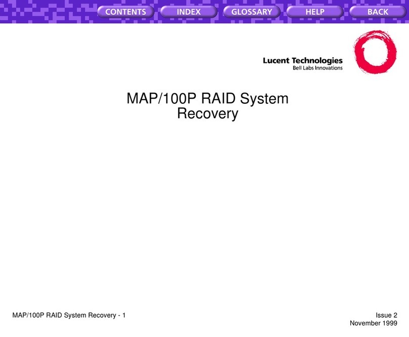 Lucent Technologies MAP/100P User manual
