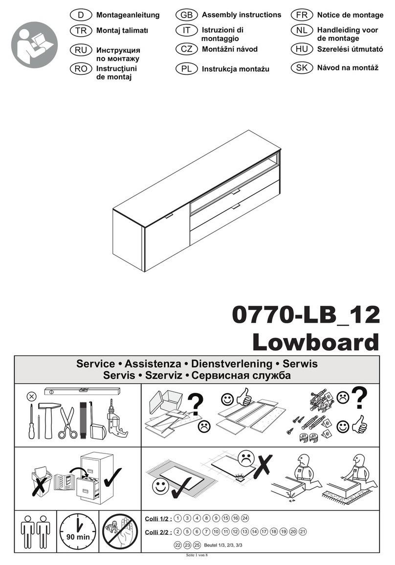 Dallas 0770-LB-12 Assembly instructions