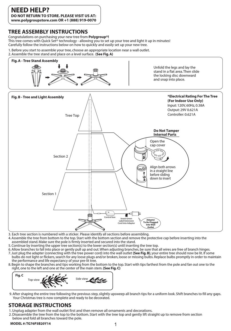 Polygroup TG76P3B20Y14 User manual