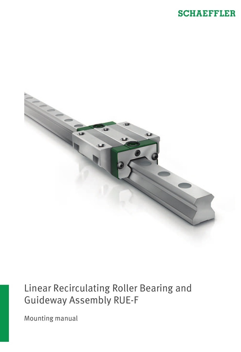 Schaeffler RUE-F Series Mounting manual