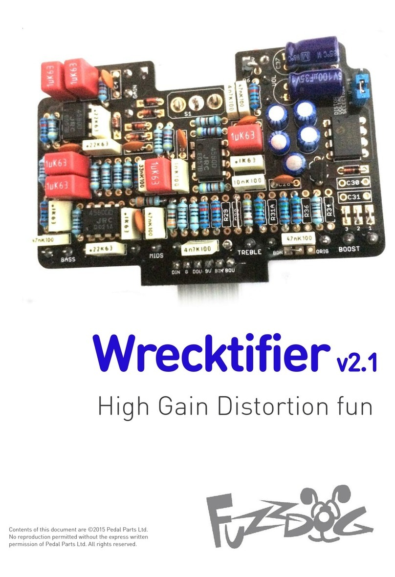 FuzzDog Wrecktifier manual