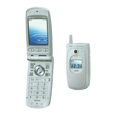 KDDI au W32K Specification sheet