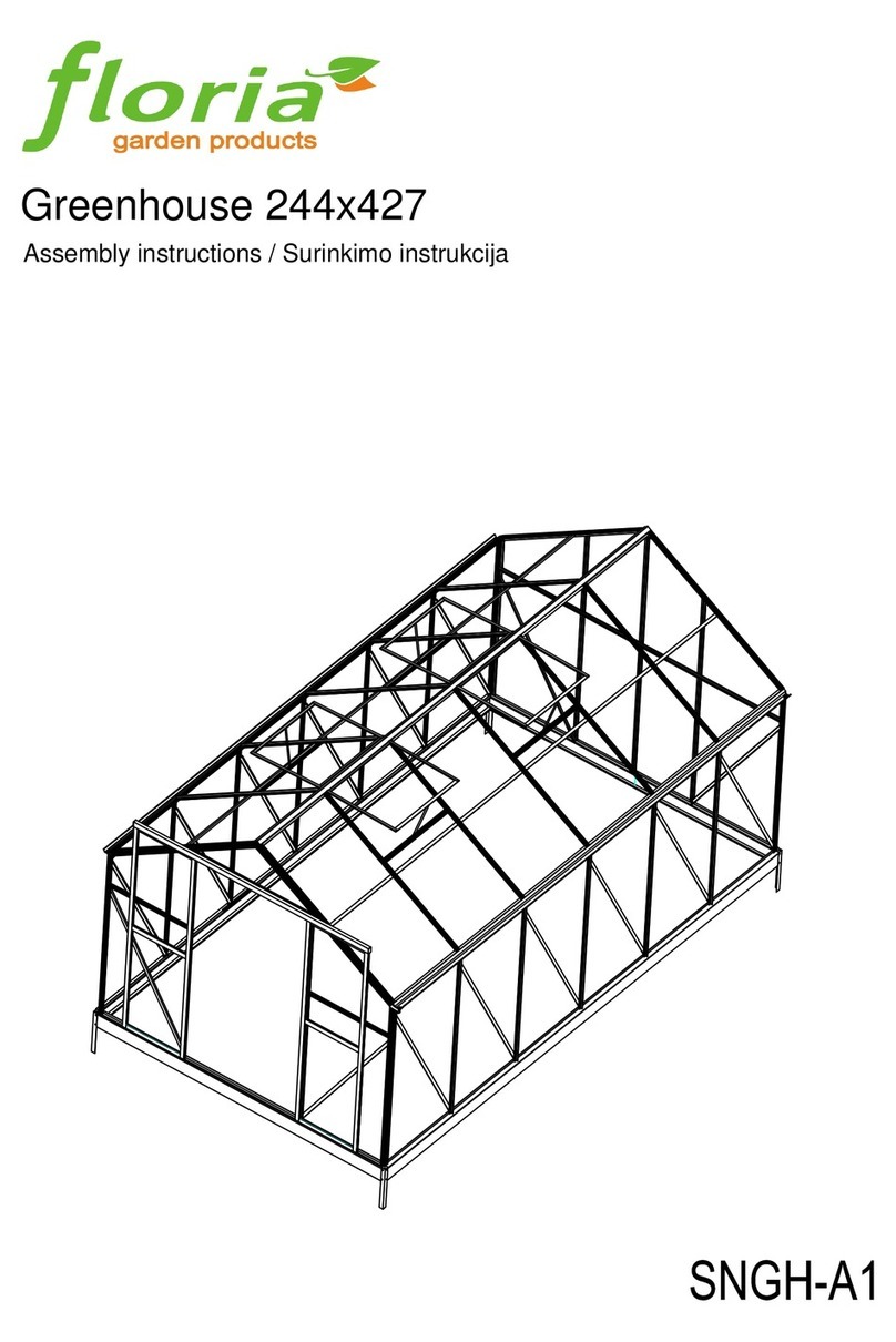 Floria garden products SNGH-A1 Assembly instructions