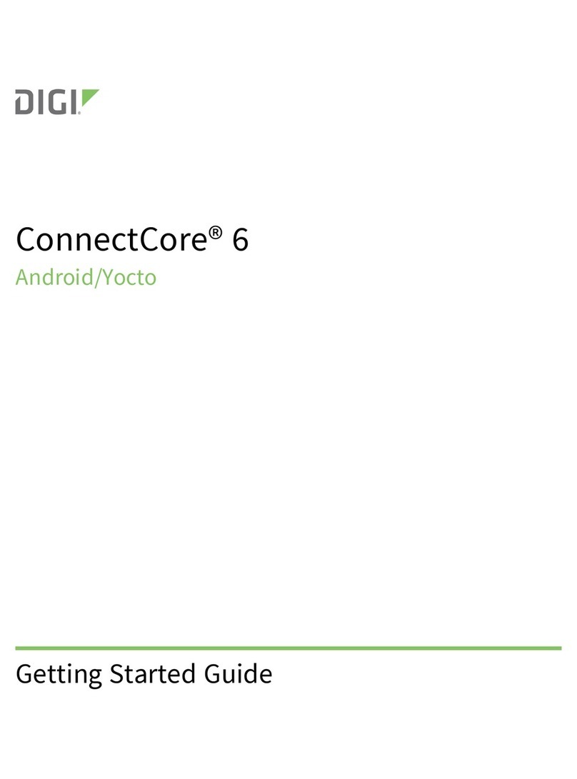 Digi ConnectCore 6 Getting started guide