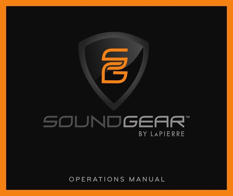 Lapierre SOUNDGEAR User manual