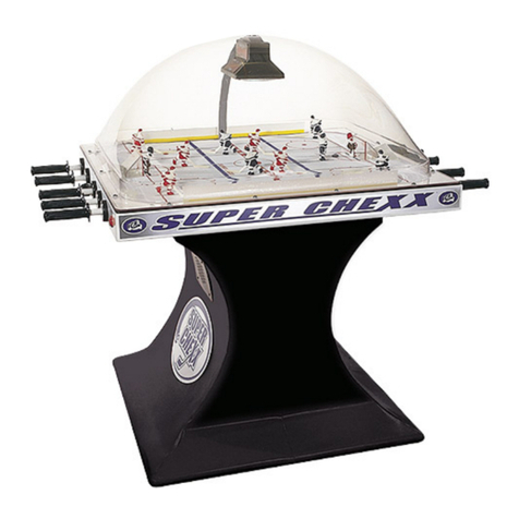 Icegame SUPER CHEXX Owner's and service manual Icegame SUPER CHEXX Owner's and service manual