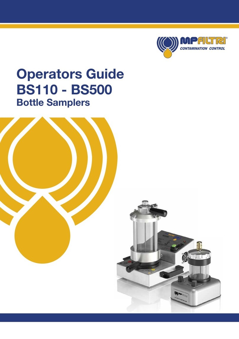 MPFiltri BS110 Manual