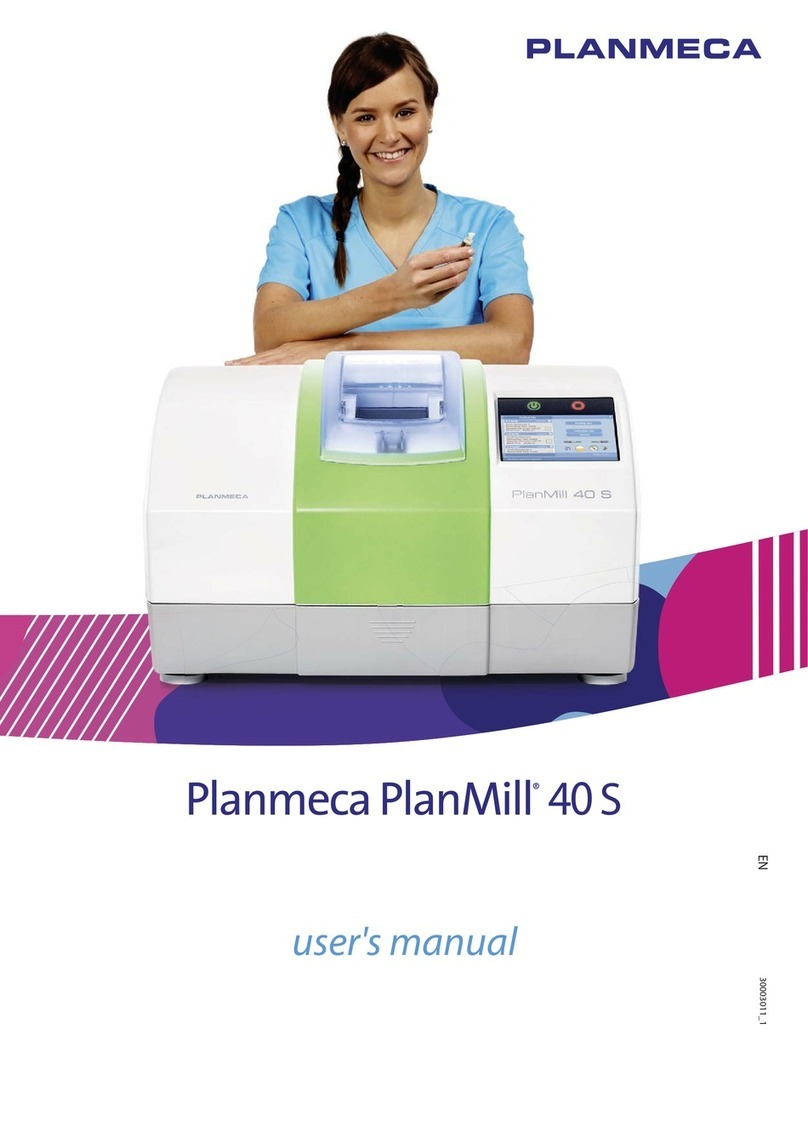 Planmeca PlanMill 40 S User manual