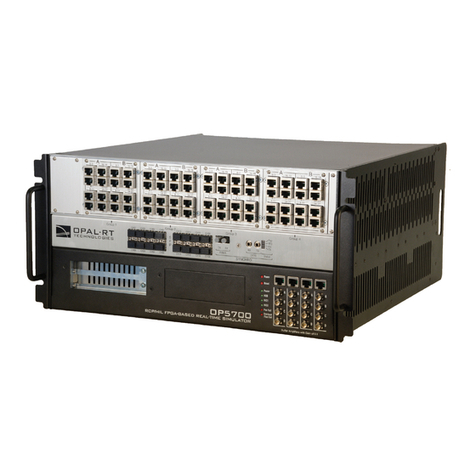 Opal-RT OP5700 Operating and maintenance instructions