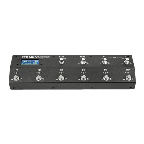 Musicom Lab EFX MK-VI User manual