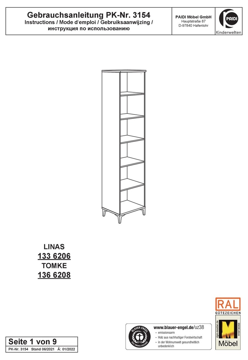 PAIDI 3154 User manual PAIDI 3154 User manual