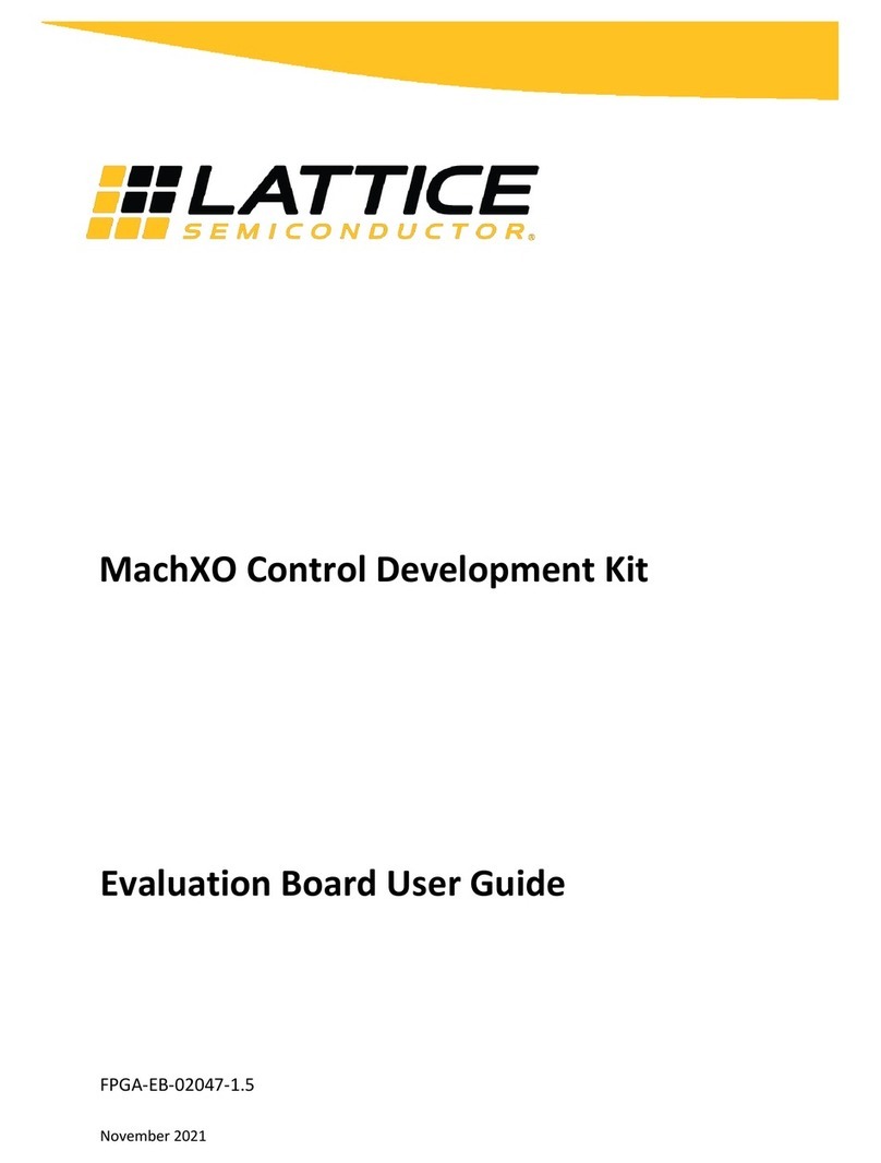 Lattice Semiconductor MachXO LCMXO2280C-4FT256C user guide