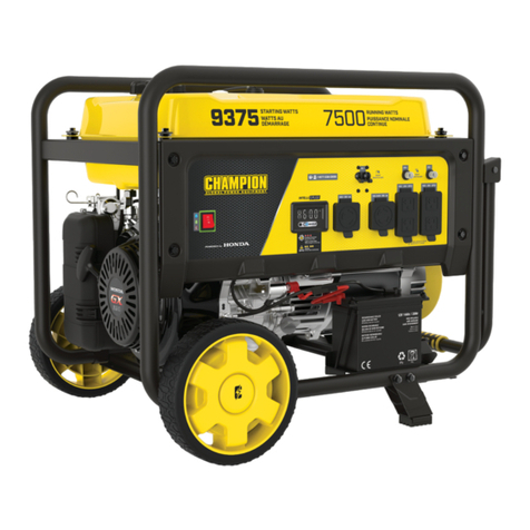Champion 100806 Operator's manual