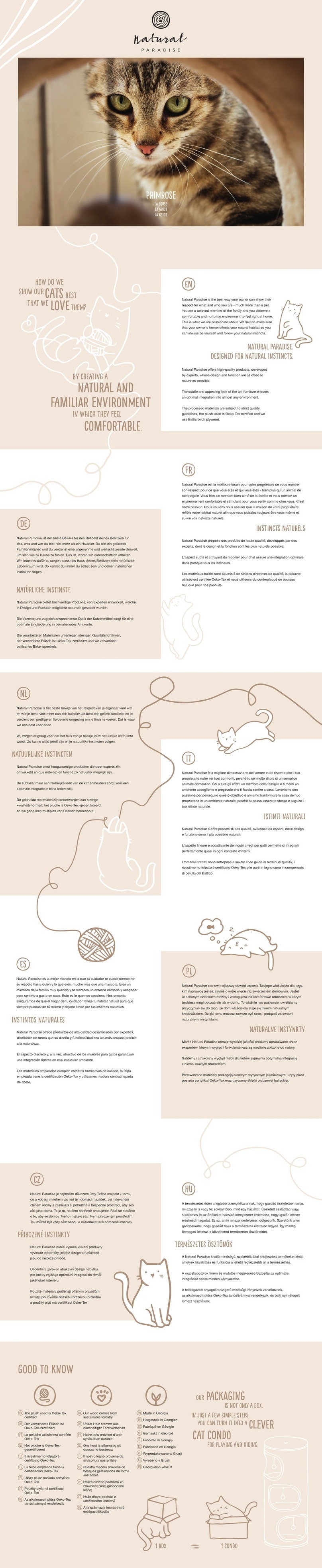 natural PARADISE Primrose manual