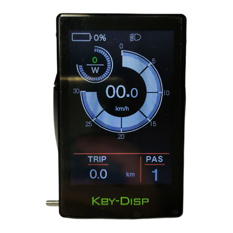 Key-Disp EMMO E-Wild X User manual