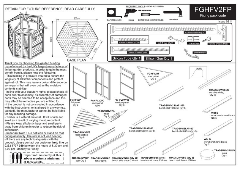 Forest garden FGHFV2FP User manual