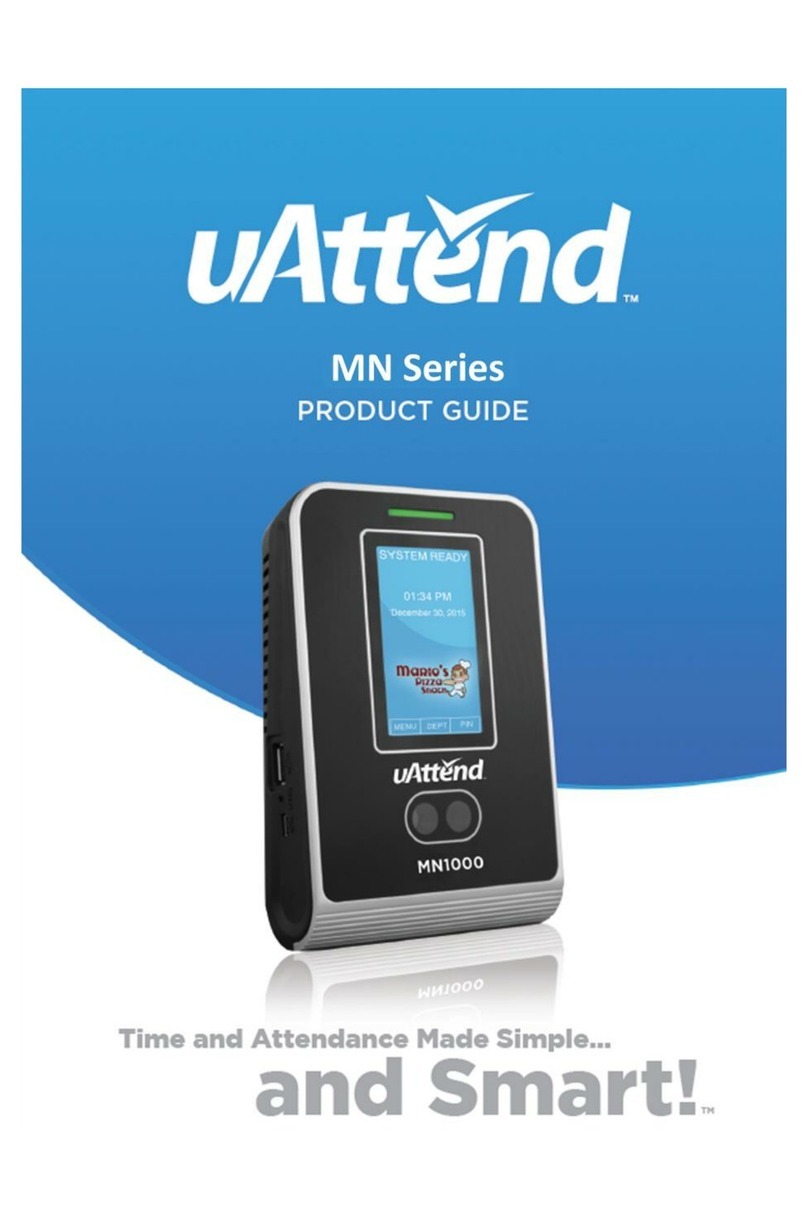 uAttend MN Series Product guide