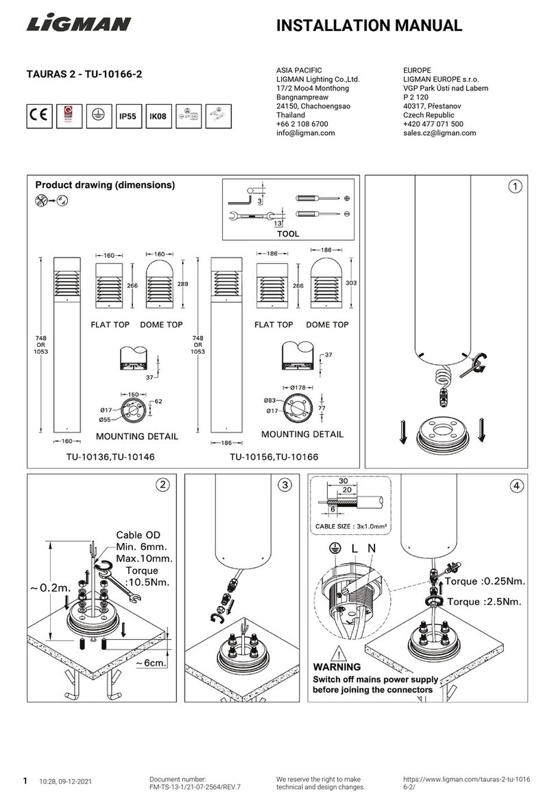 LIGMAN TAURAS 2 User manual LIGMAN TAURAS 2 User manual