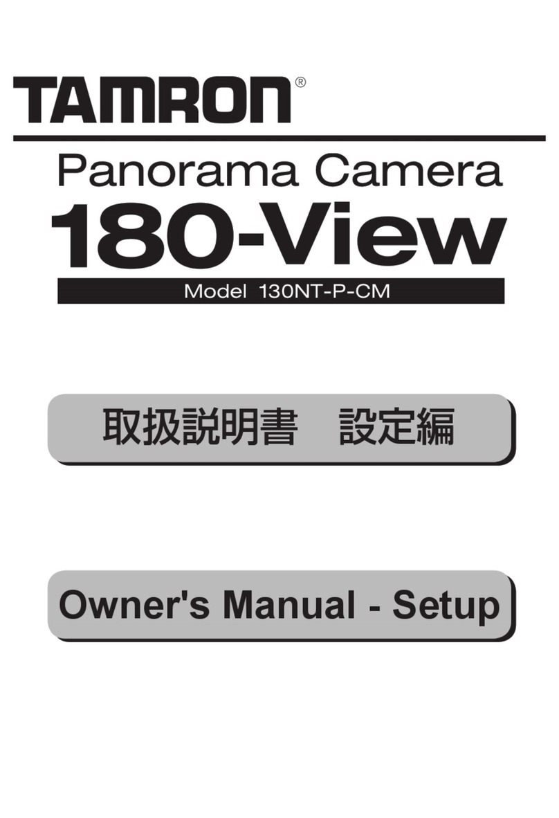 Tamron 180-View 180NT-P-CM owner's manual