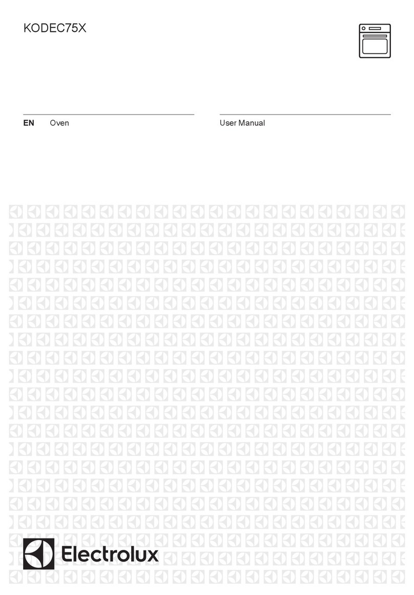 Electrolux KODEC75X User manual